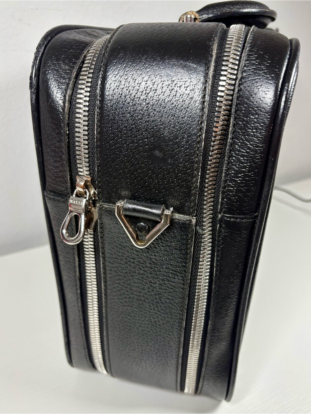Bally Leather Weekender Case - Picture 6 of 13